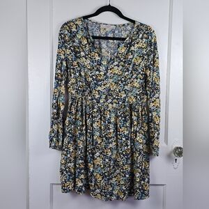 LOFT Floral Mini Dress S